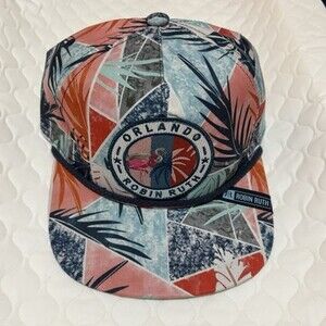 Robin Ruth Hat Miami FL Flamingo ￼Adjustable Snapback